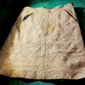 Banana Republic Gray A-Line Skirt